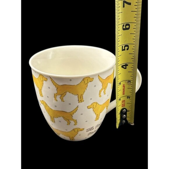 Milly Green Golden Retriever Coffee Mug 17oz Large Cup 'The Reliable Retriever" - Picture 7 of 8